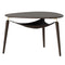 Hang Out Coffee Table  option Brass / Dark Oak
