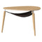Hang Out Coffee Table  option Steel / Light Oak