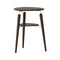 My Spot Side Table  option Dark Oak / Brass