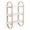 Bellwood Wall Shelves  option White / Natural