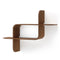 Montage Shelf (Set of 2)  option Light Walnut