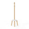 Pillar Stool / Coat Rack  option White / Natural