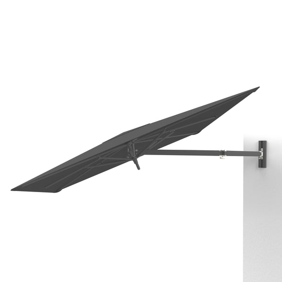 Paraflex UX Full Black Wall-Mount Umbrella