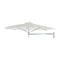 Paraflex Wallflex Round Wall-Mount Umbrella  option Solidum Canvas