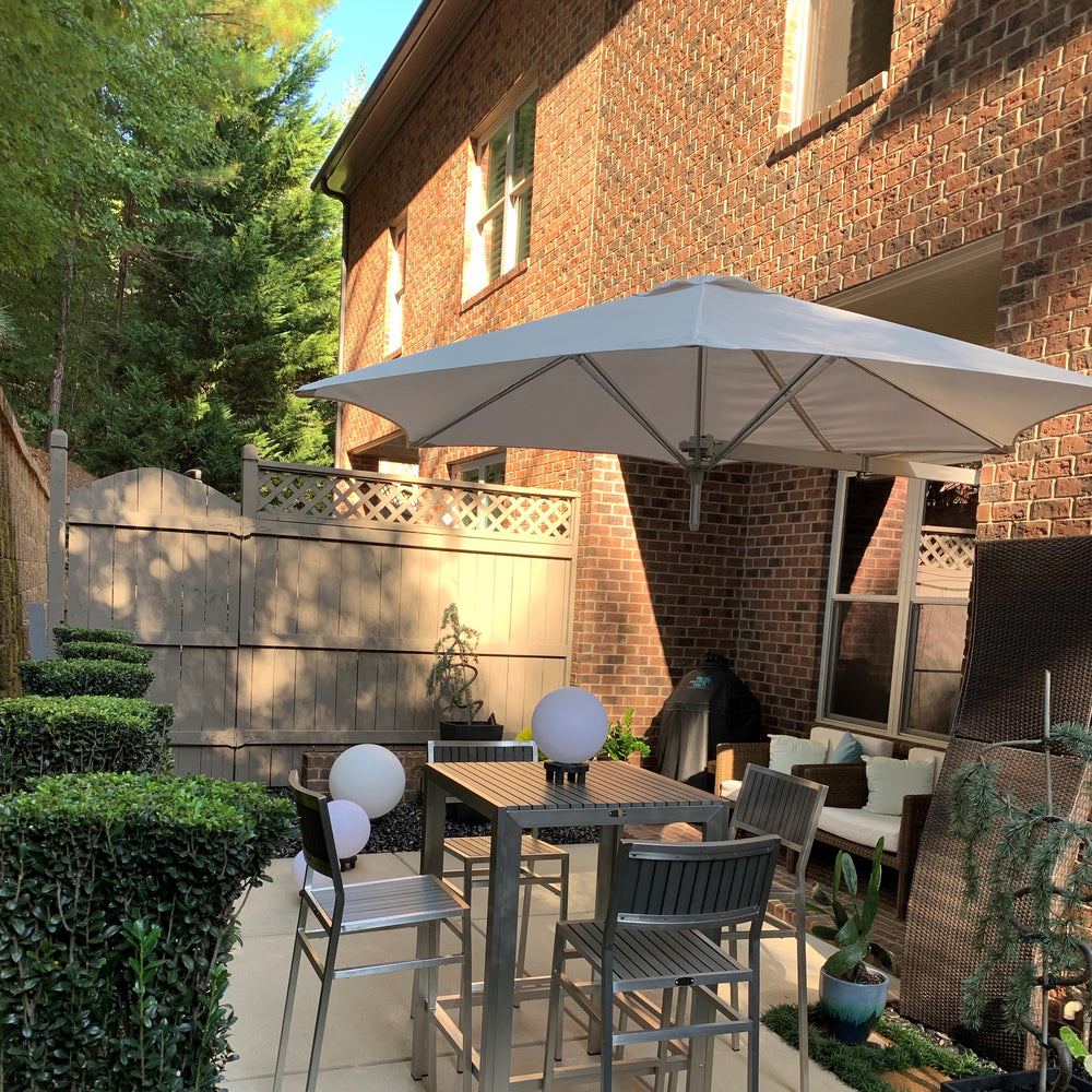 Umbrosa Paraflex Wallflex Round Wall-Mount Umbrella