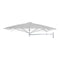 Paraflex Wallflex Square Wall-Mount Umbrella  option Colorum Marble