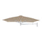 Paraflex Wallflex Square Wall-Mount Umbrella  option Colorum Sand