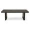 Brooks 48 Inch Coffee Table  option Ebonized