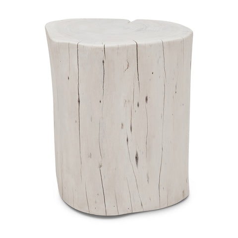 Solid Wood Stump Stool