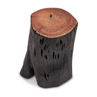 Solid Wood Stump Stool