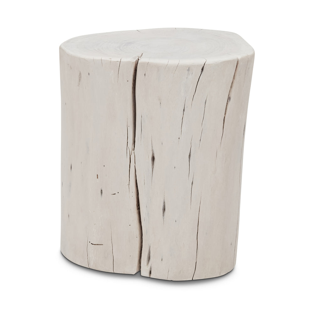 Solid Wood Stump Stool