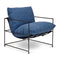 Trent Accent Chair  option Washed Navy