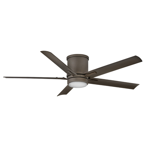 Vail Outdoor LED Flush Mount Ceiling Fan