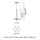 Flat Pendant Light