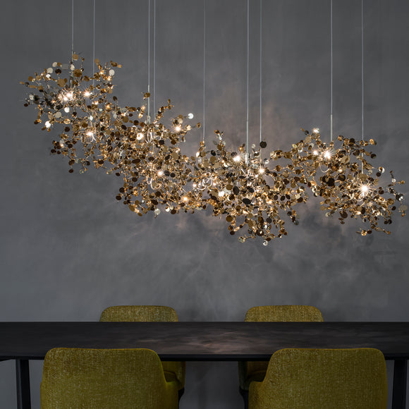 Argent Mini Pendant Light with Disc