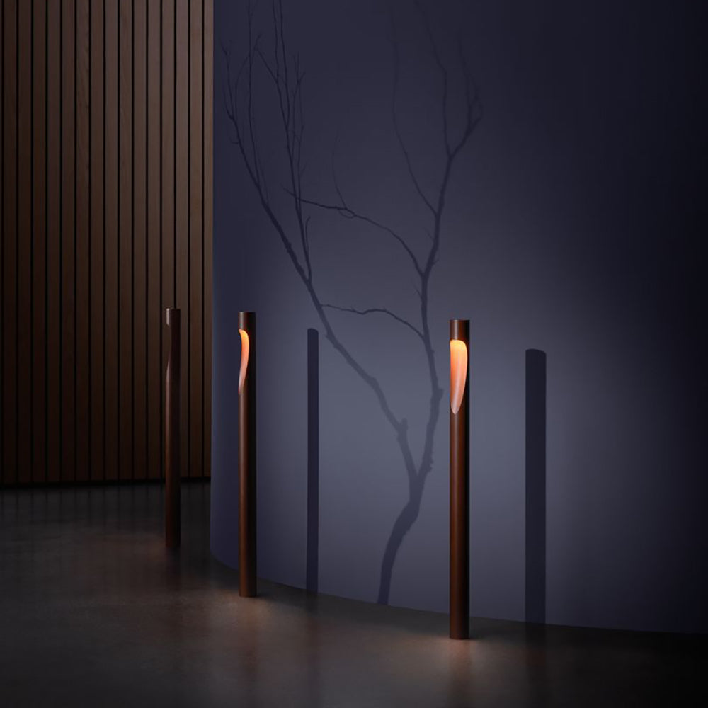 Flindt Garden Outdoor Bollard Light without Power Supply