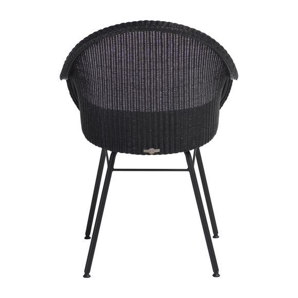 Avril Highback Dining Chair with Steel Base