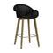 Edgard Outdoor Stool  option Black
