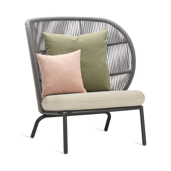 Grey cocoon chair cheap