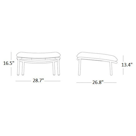 Kodo Outdoor Ottoman