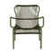 Loop Outdoor Lounge Chair  option Moss