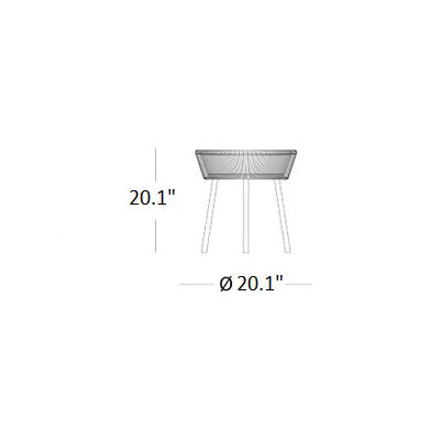Loop Outdoor Side Table