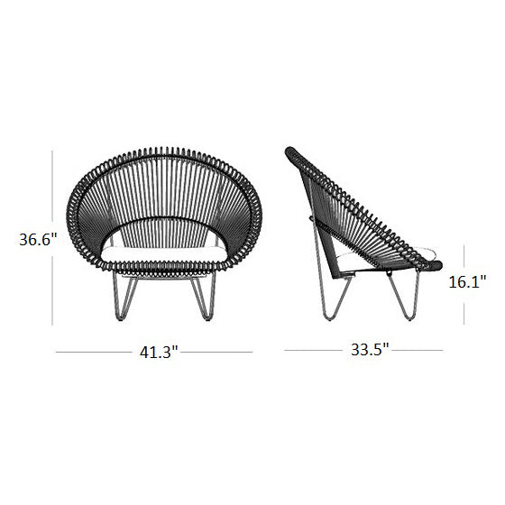 Roy Outdoor Cocoon Chair