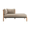 Lento Outdoor Modular Chaise Lounge  option Left Arm