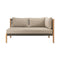 Lento Outdoor Modular Sofa Corner  option Right Arm