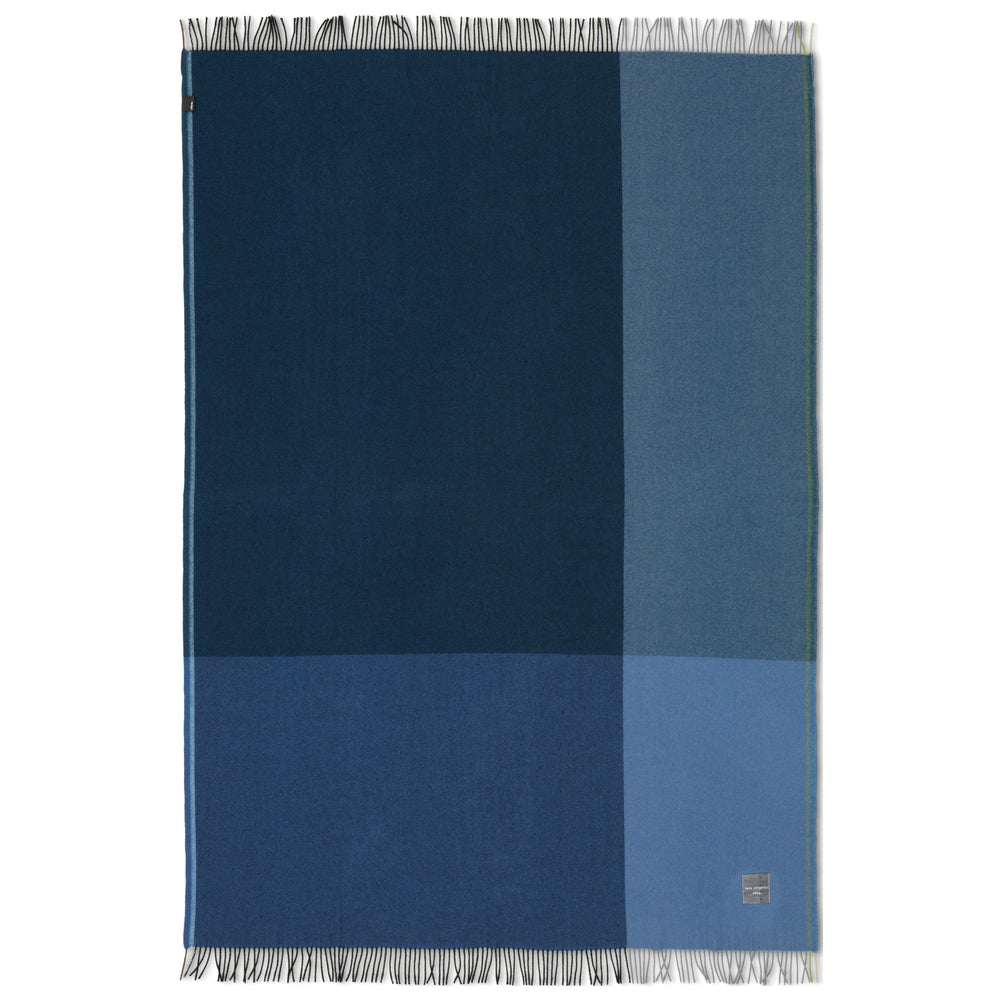 Color Block Throw Blanket