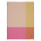 Color Block Throw Blanket  option Pink / Beige