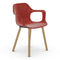 HAL Wood Armchair  option Brick