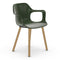 HAL Wood Armchair  option Ivy