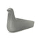 L'Oiseau Bird Sculpture  option Ceramic Moss Grey Gloss