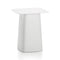 Metal Square Outdoor Side Table  option Soft Light
