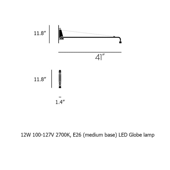 Petite Potence Wall Lamp