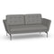 Suita 2-Seater Sofa with Tufted Cushions  option Basic Dark