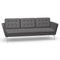 Suita 3-Seater Sofa with Tufted Cushions  option Cosy 2 Classic Grey
