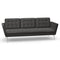 Suita 3-Seater Sofa with Tufted Cushions  option Cosy 2 Merino Black