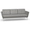 Suita 3-Seater Sofa with Tufted Cushions  option Cosy 2 Pebble Gray