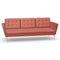 Suita 3-Seater Sofa with Tufted Cushions  option Cosy 2 Rusty Orange