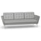 Suita 3-Seater Sofa with Tufted Cushions  option Dumet Pebble Melange