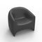 Blow Lounge Chair  option Anthracite