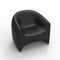 Blow Lounge Chair  option Black