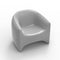 Blow Lounge Chair  option Steel