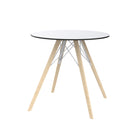 Faz Wood Round Dining Table
