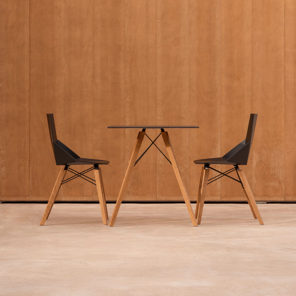 Faz Wood Square Dining Table
