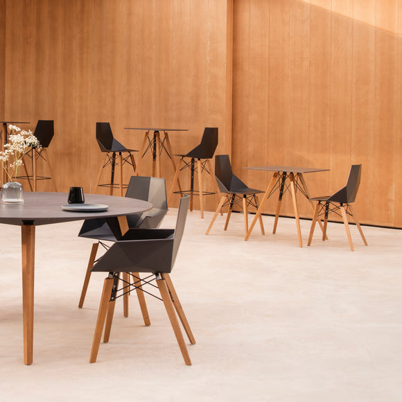 Faz Wood Square Dining Table