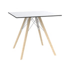 Faz Wood Square Dining Table
