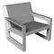 Frame Lounge Chair  option Steel